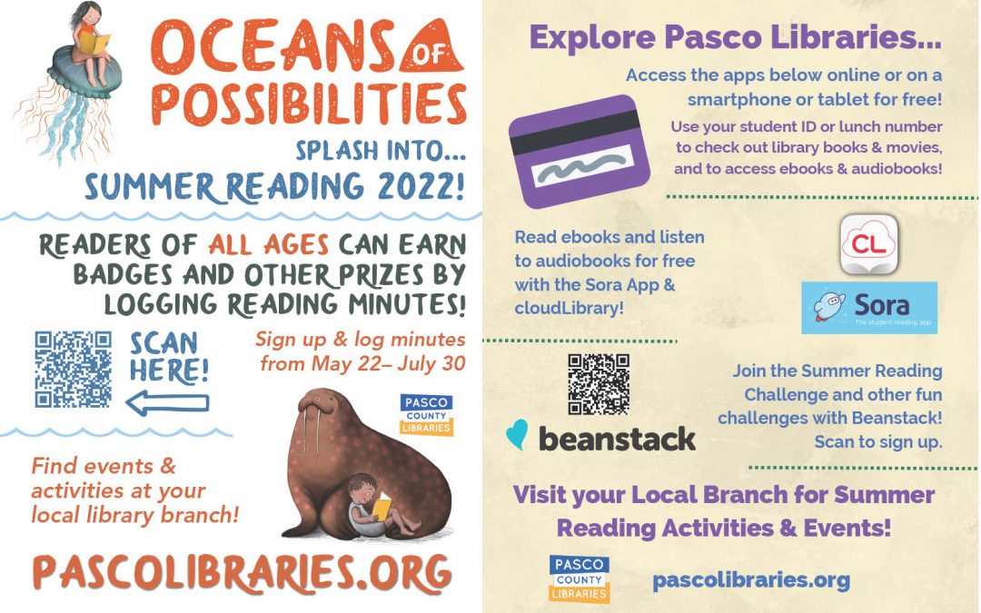 Summer Reading Incentives with Pasco County Library